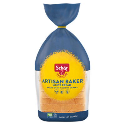 Schär Gluten-Free Artisan Baker White Bread, 14.1 oz