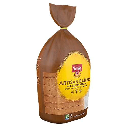 Schär Gluten-Free Artisan Baker Multigrain Bread, 14.1 oz