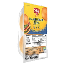 Schär Gluten-Free Soft & Sliced, Hamburger Buns, 10.6 Ounce