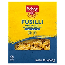 Schär Gluten-Free Fusilli Pasta, 12 oz