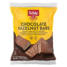 Schär Gluten-Free Chocolate Hazelnut Bars, 1.2 oz, 3 count