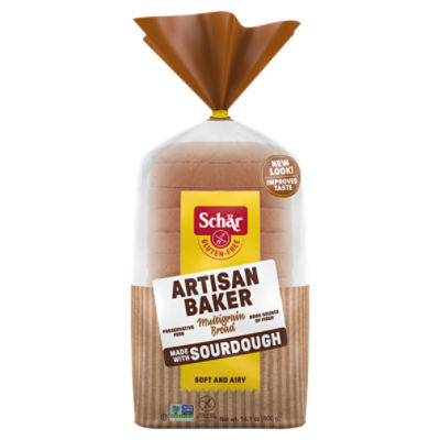 Schär Gluten-Free Artisan Baker Multigrain Bread, 14.1 oz