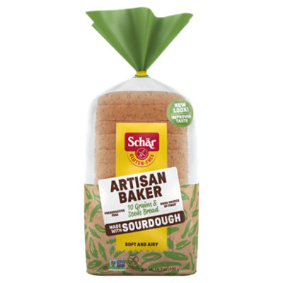 Schär Gluten-Free Artisan Baker 10 Grains & Seeds Bread, 14.1 oz
