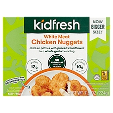 Kidfresh White Meat Chicken, Chicken Nuggets, 7.9 Ounce