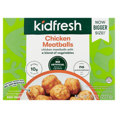 Kidfresh Chicken Meatballs, 8 oz