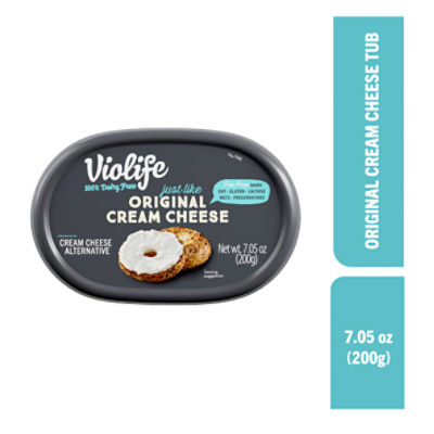 Violife 100% Dairy Free Just Like Original Cream Cheese, 7.05 oz
