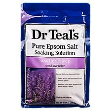 Dr Teal's Epsom, Soothe & Sleep Lavender, 3 Pound