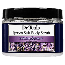 Dr Teal's Epsom Salt Body Scrub, 16 oz