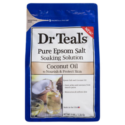 Dr Teal's Pure Epsom Salt Soaking Solution, 3 lbs ShopRite