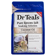 Dr Teal's Pure Epsom Salt Soaking Solution, 3 lbs