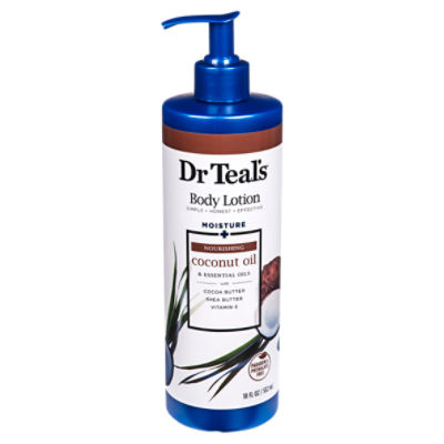 Dr Teal's Moisture + Nourishing Body Lotion, 18 fl oz