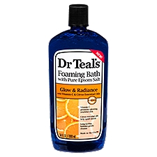Dr Teal's Foaming Bath with Pure Epsom Salt, 34 fl oz