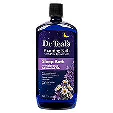 Dr Teal's Sleep Bath Foaming Bath with Pure Epsom Salt, 34 fl oz, 34 Fluid ounce