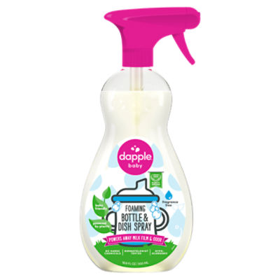 Dapple Baby Foaming Bottle & Dish Spray, 16.9 fl oz