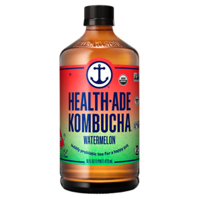 Health-Ade Kombucha Watermelon Probiotic Tea, 16 fl oz