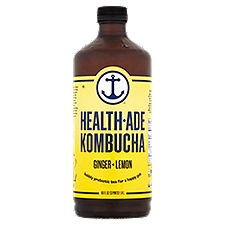 Health-Ade Kombucha Ginger Lemon Probiotic Tea, 48 fl oz