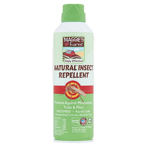 Maggie's Farm Simply Effective Natural Insect Repellent Spray, 6 oz