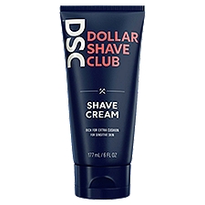 Dollar Shave Club Shave Cream, 6 Fluid ounce