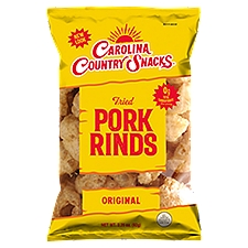 Carolina Country Snacks Original Fried Pork Rinds, 3.25 oz, 3.25 Ounce