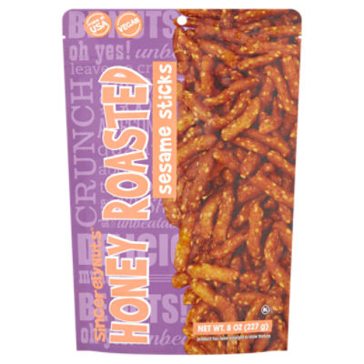 Sincerely Nuts Honey Roasted Sesame Sticks, 8 oz