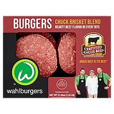 Wahlburgers Chuck Brisket Blend Burgers, 21.32 oz