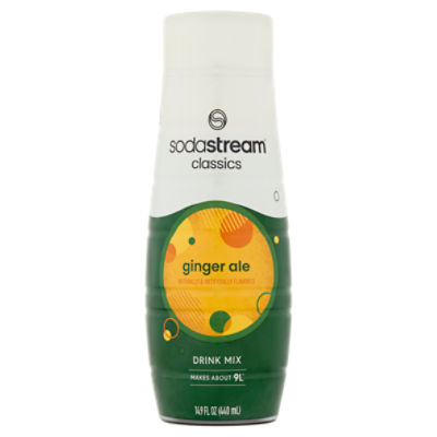 sodastream Ginger Ale Drink Mix, 14.8 fl oz
