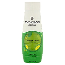 sodastream Lemon Lime Drink Mix, 14.8 fl oz