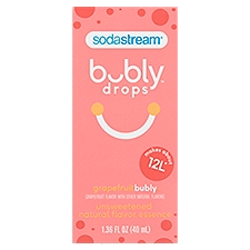 sodastream Grapefruitbubly Grapefruit Flavor Bubly Drops, 1.36 fl oz