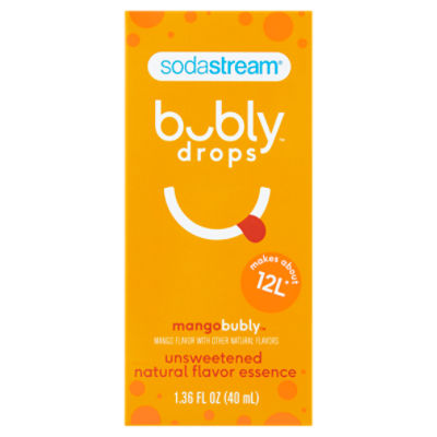 sodastream Mangobubly Bubly Drops, 1.36 fl oz