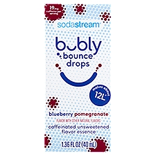 Sodastream Blueberry Pomegranate Bubly Bounce Drops, 1.36 fl oz