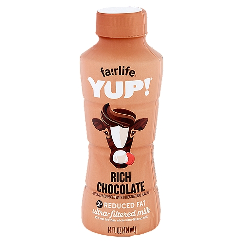 Fairlife Yup! Rich Chocolate Ultra-Filtered Milk, 14 fl oz