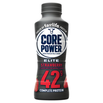 Core Power Protein Strawberry Elite 42G Bottle, 14 fl oz, 14 Fluid ounce