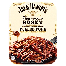 Jack Daniel's Tennessee Honey Honey Liqueur Seasoned & Fully Cooked, Pulled Pork, 16 Ounce