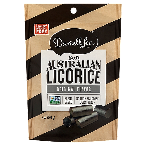 Darrell Lea Soft Original Flavor Australian Liquorice, 7 oz