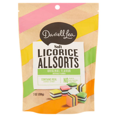 Darrell Lea Original Flavor Soft, Licorice Allsorts