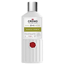 Cremo Shampoo 2N1 Sage and Ctirus 16oz, 16 Fluid ounce