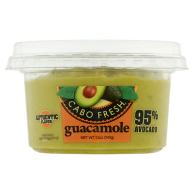 Cabo Fresh Authentic Flavor Guacamole, 12 oz, 12 Ounce