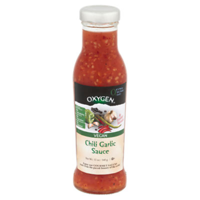 Oxygen Vegan Chili Garlic Sauce, 12 oz
