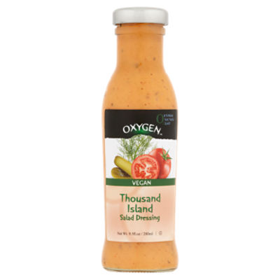 Oxygen Vegan Thousand Island Salad Dressing, 9.5 fl oz