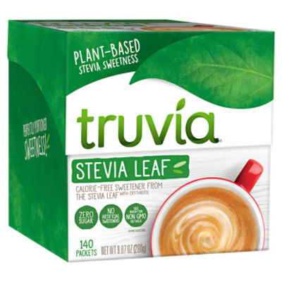 Truvia Stevia Leaf Calorie-Free Sweetener, 140 count, 9.87 oz