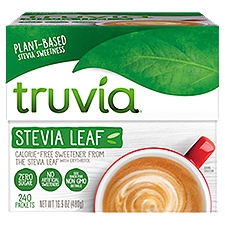 Truvía Stevia Leaf Calorie-Free Sweetener, 240 count, 16.9 oz, 240 Each