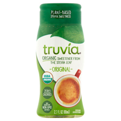 Truvia Original Organic Sweetener from the Stevia Leaf, 2.7 fl oz