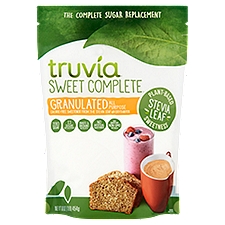 Truvía Sweet Complete Granulated All Purpose Calorie-Free Sweetener, 16 oz, 16 Ounce