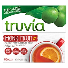 Truvia Monk Fruit Calorie-Free, Sweetener, 4.23 Ounce