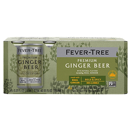 Fever-Tree Ginger Beer 3x8x150ml