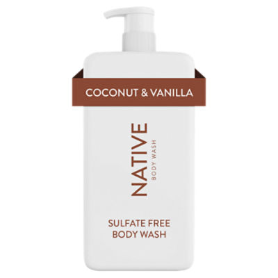 Native Coconut & Vanilla Body Wash, 36 fl oz ShopRite