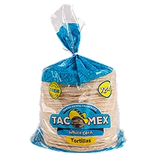 Tacomex White Corn Tortillas, 72 count, 3.7 lb