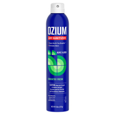 Ozium Country Fresh Air Sanitizer, 8 oz