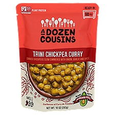 A Dozen Cousins Mild Trini Chickpea Curry, 10 oz