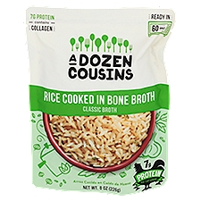 A Dozen Cousins Classic Rice Cooked in Bone Broth, 8 oz